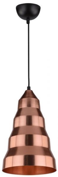 Candellux - Viseča stropna svetilka Vesuvio 20 1x40W E27 Copper