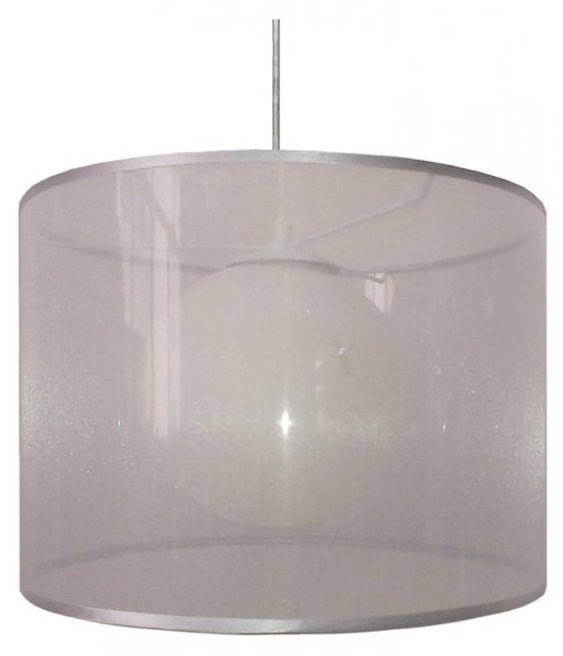 Candellux - Viseča stropna svetilka Chicago 1x60W E27 Silver
