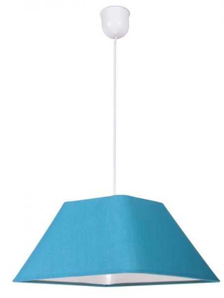 Candellux - Viseča stropna svetilka Robin 1x60W E27 Turquoise