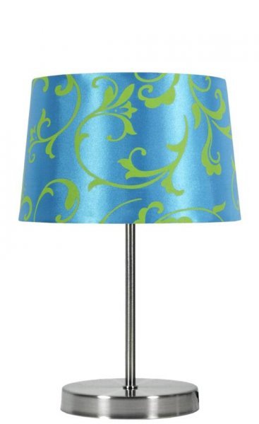 Candellux - Namizna svetilka Arosa 1x40W E14 Blue