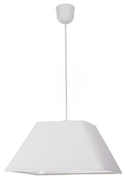 Candellux - Viseča stropna svetilka Robin 1x60W E27 White  