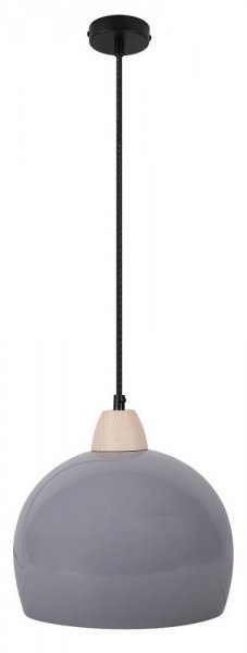 Candellux - Viseča stropna svetilka Monroe 1x60W E27 Gray