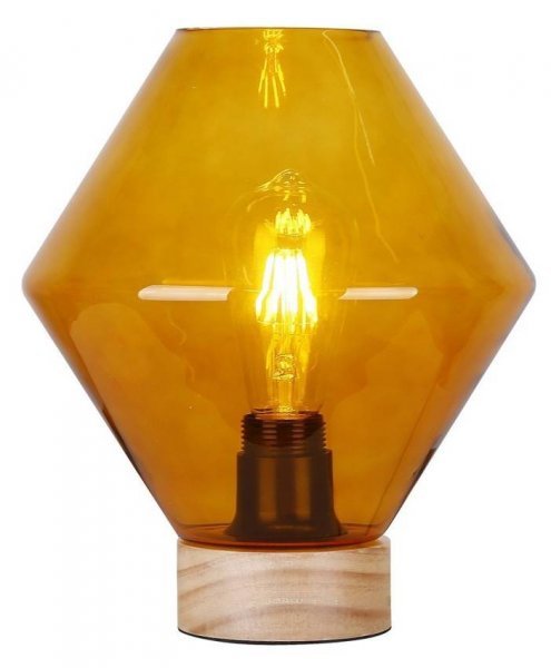 Candellux - Namizna svetilka Karo 1x60W E27 Orange