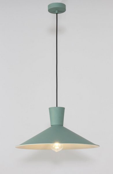 Candellux - Viseča stropna svetilka Elista 1x60W E27 Green
