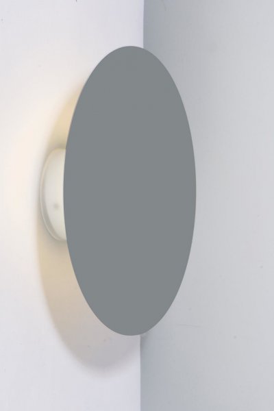 Candellux - Stenska svetilka Holar LED 6W 4000K 150mm Gray