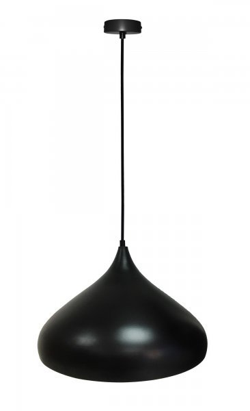 Candellux - Viseča stropna svetilka Viborg 1x40W E27 42cm Black