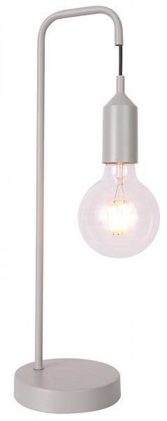 Candellux - Namizna svetilka Laren 1x40W E27 Gray