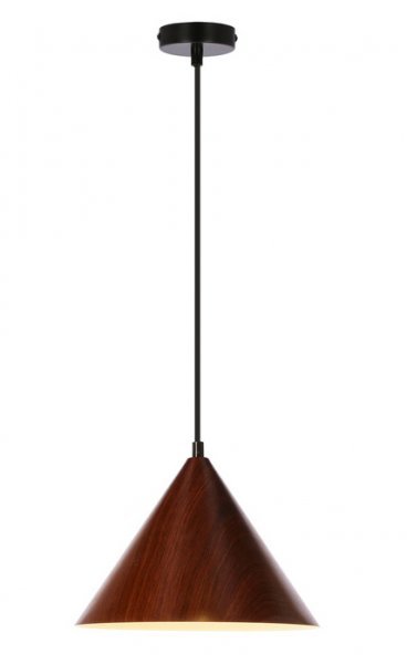 Candellux - Viseča svetilka Dunca 25 1x40W E27 - temen oreh
