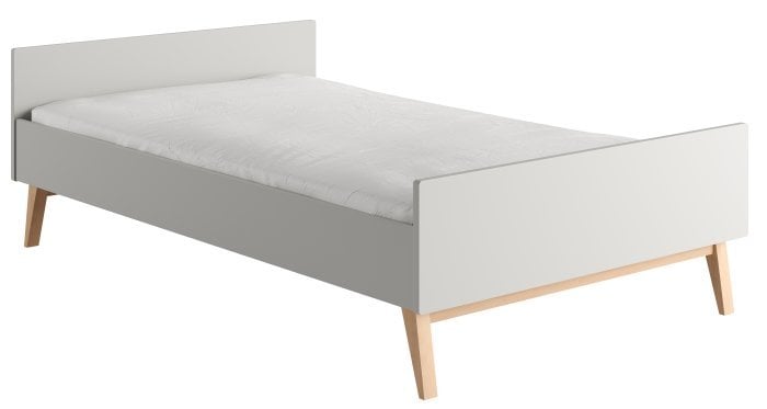 Pinio - Otroška postelja Swing - 120x200 cm - siva