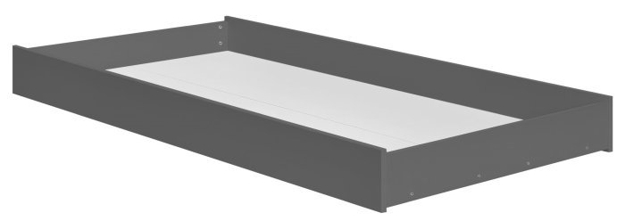 Pinio - Predal za otroško posteljo Snap - 90x200,120x200 cm - temno siv