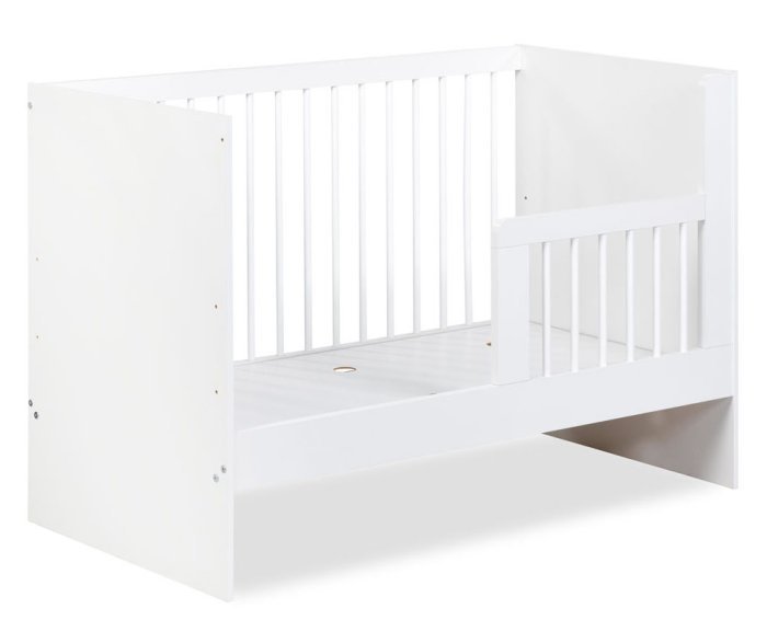 Little Sky - Otroška postelja Karolina II - 60x120 cm - bela